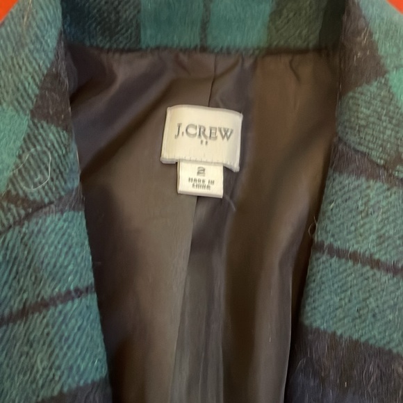 New JCrew wool holiday blazer. Stunning! Size 2 - Picture 2 of 4